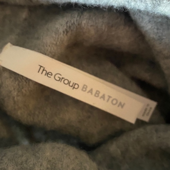 Babaton + Turtleneck Sweater + Grey + Extra-Small - Picture 3 of 3